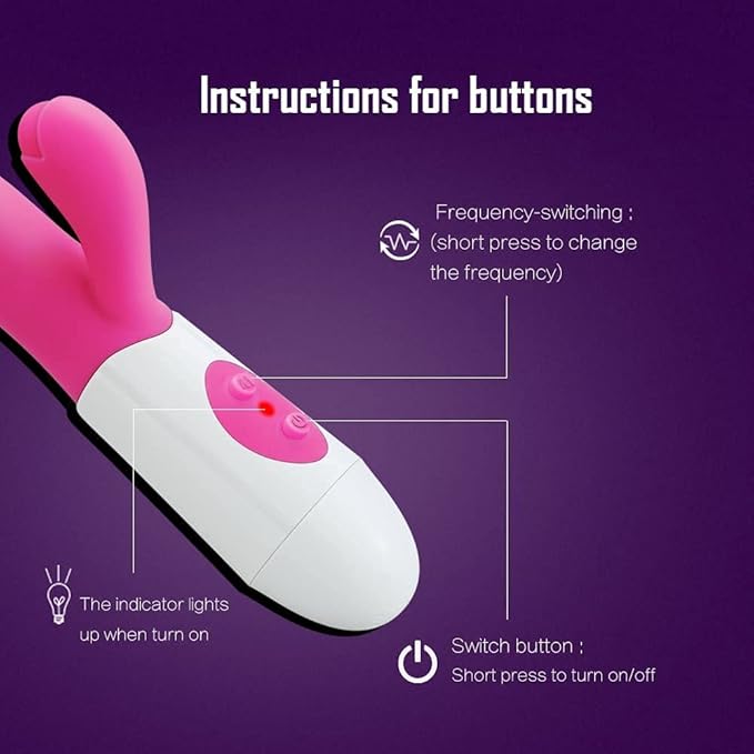 Dual Pleasure Rabbit Vibrator and Clitoral Stimulator