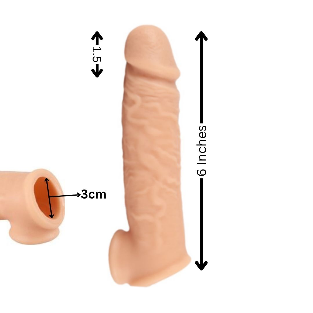 6 Inches Penis Sleeve