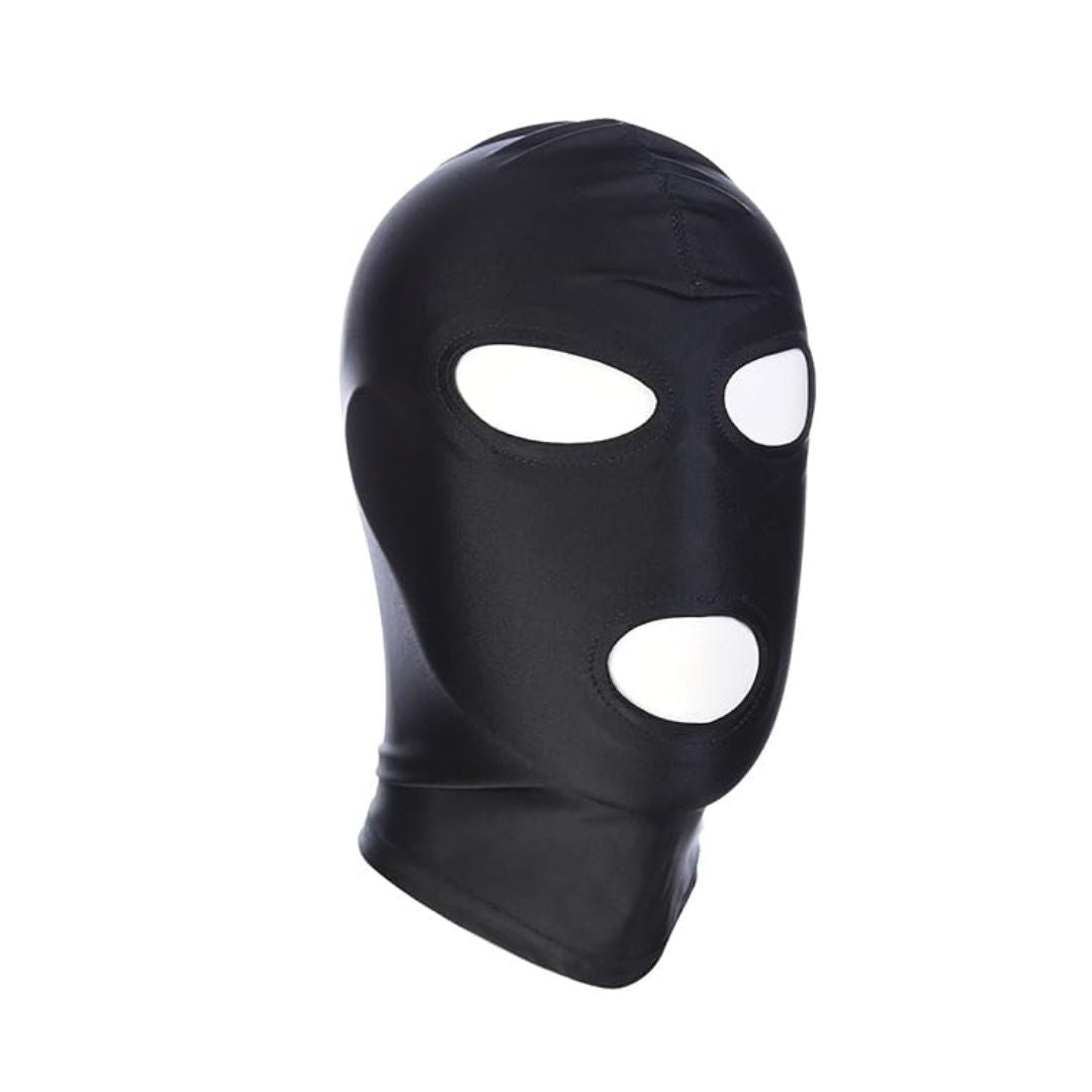 BDSM Black full Face Cover Mask