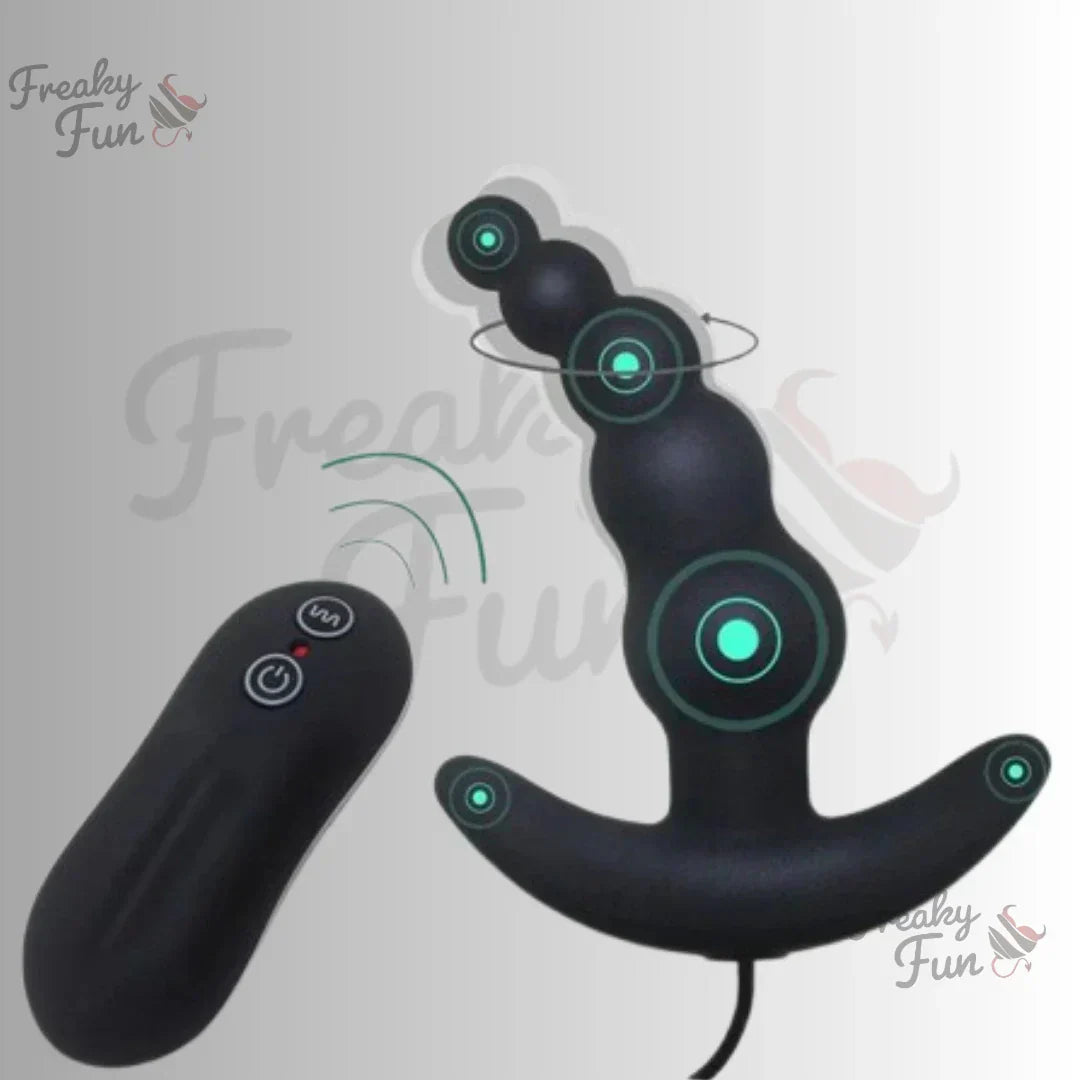 Remote control Anal Bead Vibrator