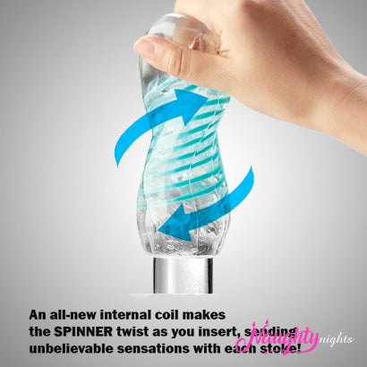 Spinner Pleasure Gear: Ultimate Male Masturbator for Intense Twisting Sensations